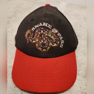 Vintage 90s Marlboro Adventure Snake Pass Cigarette Promo Strap Back Hat Cap